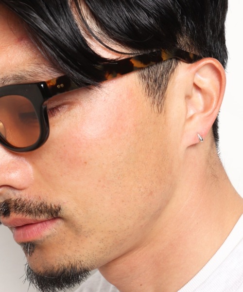 ピアス ピアス/ティアドロップ/K18ゴールドポスト メンズ レディースの画像