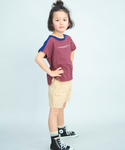 ハーフパンツ パンツ 綿麻キャンバス ハーフパ...の詳細画像3