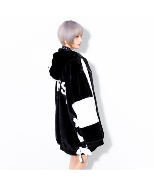大人気 TOKYO TRAVAS Drip パーカー Fur Faux Logo - パーカー 大人気 TOKYO TRAVAS Drip パーカー Fur Faux Logo - パーカー