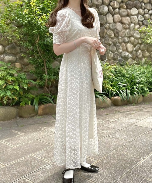 国内発送★VS★可愛い♡Vネックレーススリップワンピ archives ワンピース 刺繍切替ワンピース : ZOZOTOWN Yahoo!店