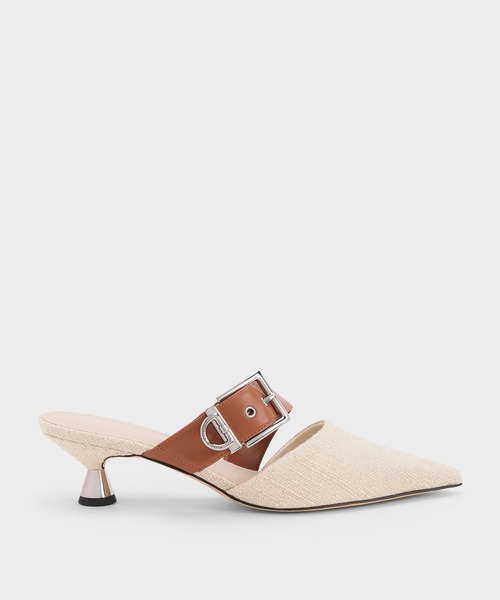 CHARLES ＆ KEITH（チャールズ&キース） サンダル アシメトリック