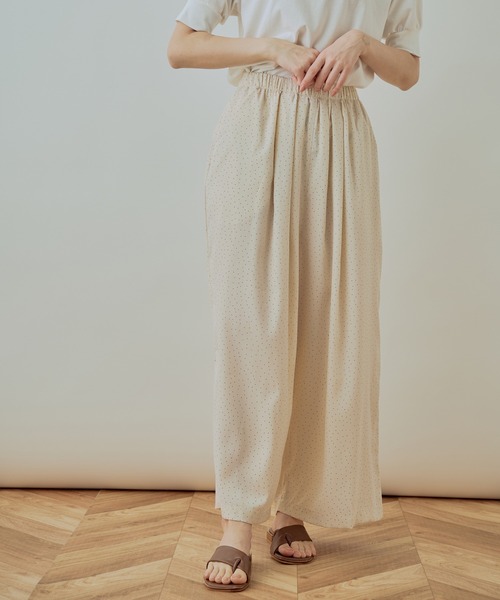 パンツ 「KELEN / ケレン」DOT EASY WIDE PANTS”DAW KELEN ケレン DOT EASY WIDE