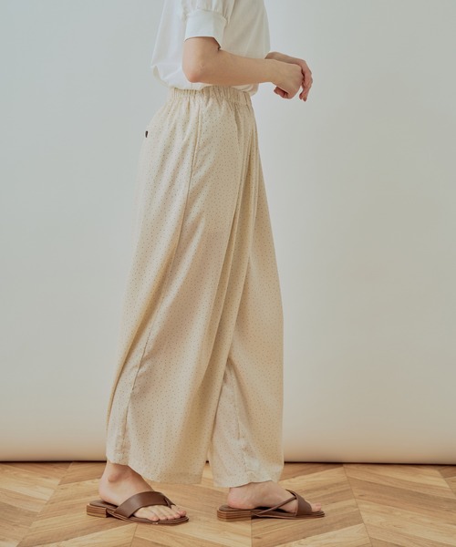 パンツ 「KELEN / ケレン」DOT EASY WIDE PANTS”DAW KELEN ケレン DOT EASY WIDE