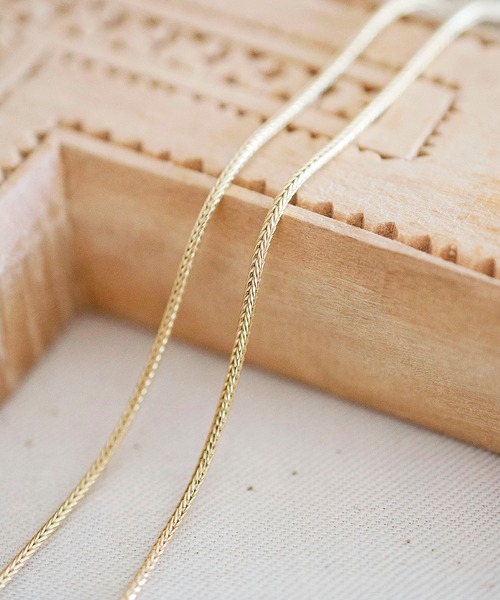 SENTI ネックレス センティ / FOXTAIL ROUND CHAIN GD