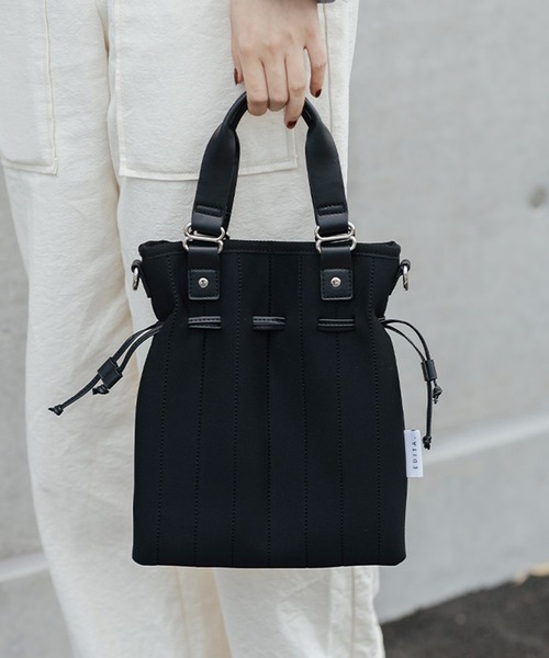 edita エディータ　ショルダーバッグ　2way EDITA. ショルダーバッグ バッグ ネオプレン巾着ミニショルダー