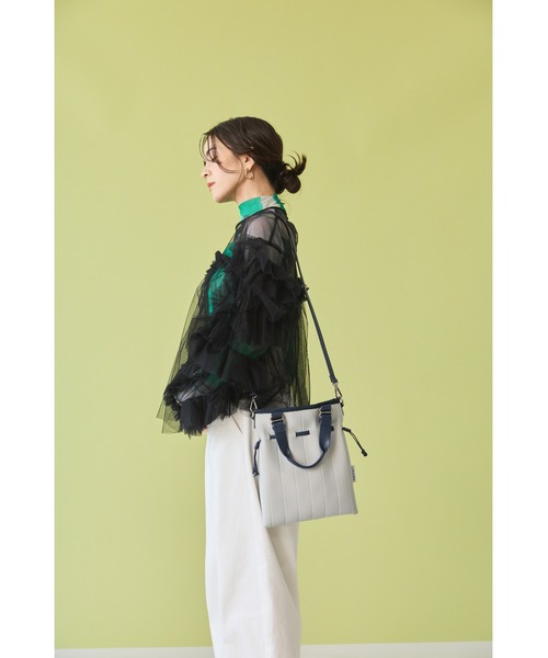 edita エディータ　ショルダーバッグ　2way EDITA. ショルダーバッグ バッグ ネオプレン巾着ミニショルダー