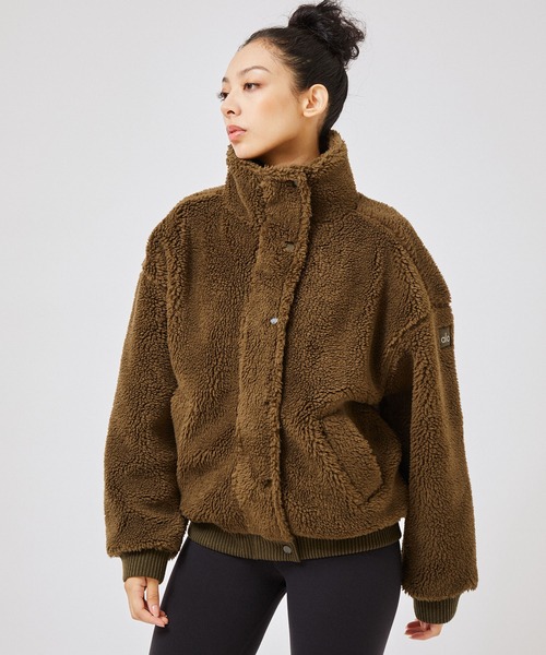 アウター 【alo】Sherpa Varsity Jacket シェルパバーシティジャケット 76594832ZOZOTOWN Yahoo