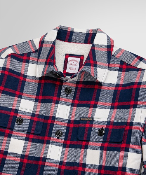 BROOKS BROTHERS（ブルックスブラザーズ） シャツ シェルパ チェック