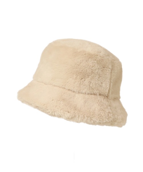 【新品未使用】G/FORE エコファーバケットハット ブラック レースレディース Lace Ladies エコファーバケットハット （ブラック