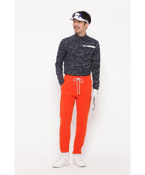 パンツ 「PEARLY GATES」PGロゴパイルジャガード ジョガーパンツ  