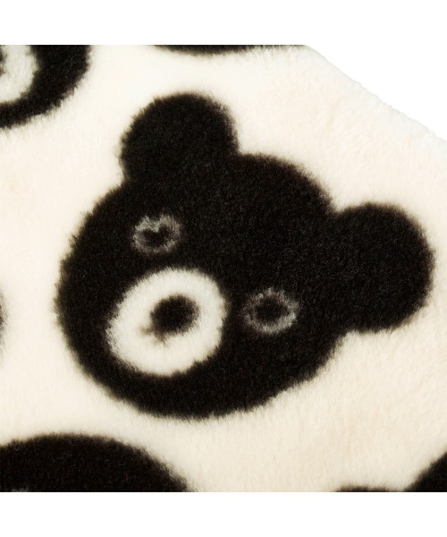 ミキハウス クマ耳付きブランケット 85x85cm ミキハウス ブランケット