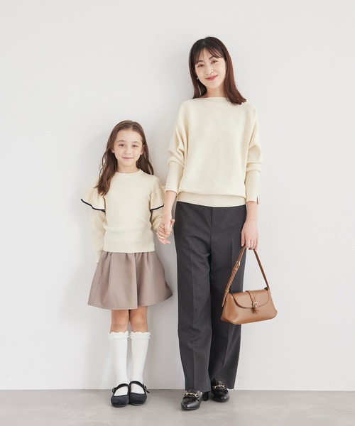 ROPE' PICNIC（ロペ ピクニック） ニット セーター 「KIDS」マシュマロ