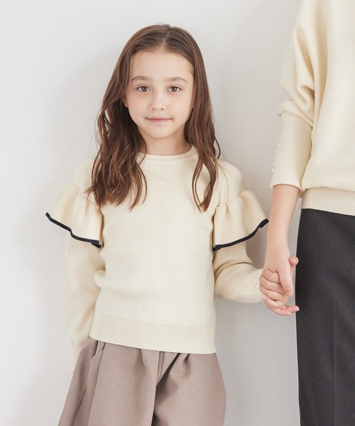 ROPE' PICNIC（ロペ ピクニック） ニット セーター 「KIDS」マシュマロ