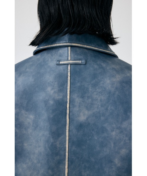 FAUX LEATHER MINIMAL ジャケット　新品未使用タグ付き MOUSSY コート アウター FAUX LEATHER MINIMAL ジャケット