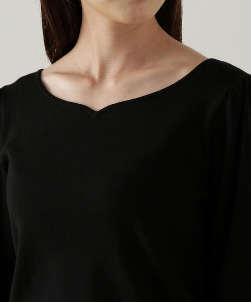 PROPORTION BODY DRESSING ニット セーター ハートカット総針