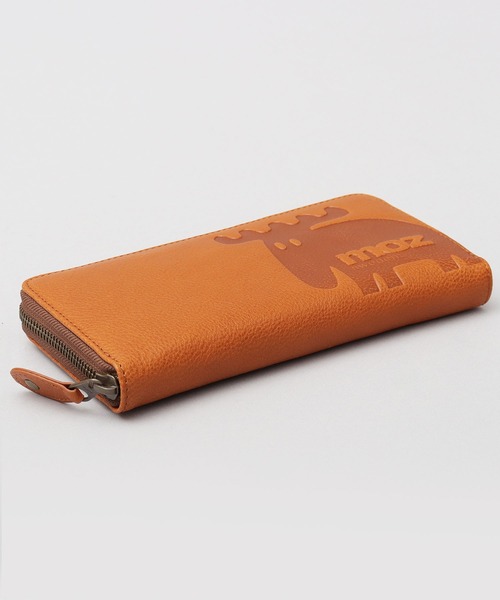 moz（モズ） 長財布 財布 本革 シボレザー ラウンドジップ ロング