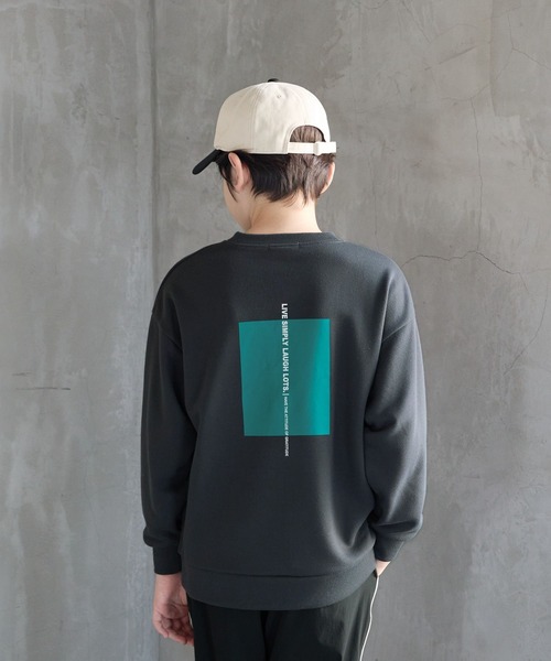 GLOBAL WORK（グローバルワーク） トレーナー 乾きやすいプリント