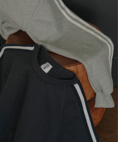 SUWDEE トレーナー スウェット line sweat tops レディース : ZOZOTOWN