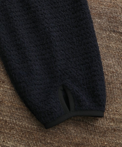 ADAM ET ROPE' カーディガン 「WILD LIFE TAILOR」POLARTEC