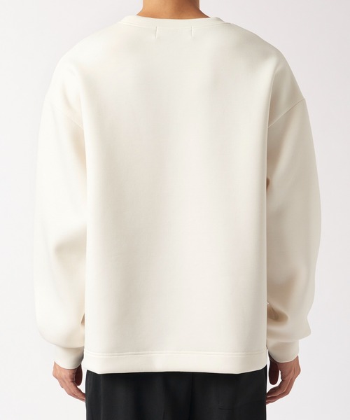 新品タグ付き クルニ スウェット サイズ2 CULLNI トレーナー スウェット Logo Embroidery Double Knit