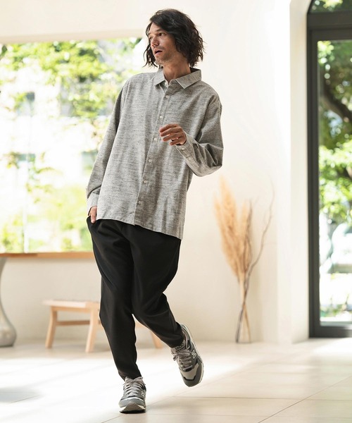 CAMBIO（カンビオ） シャツ ms5817-ハイカット起毛トップシャツ メンズ