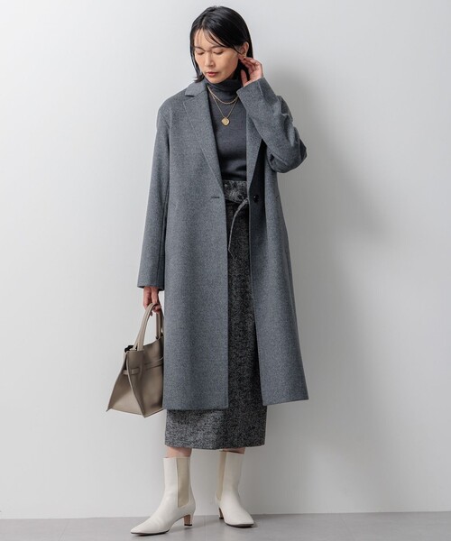 コート チェスターコート 「滝沢眞規子さん着用」ウールカシミヤ