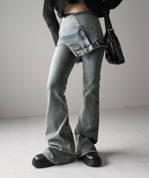 me+em select（ミームセレクト） ジーンズ デニム デニムパンツ