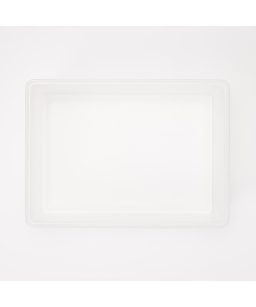 無印良品（MUJI） 収納 ポリプロピレン 収納ボックス ワイド 小 約幅