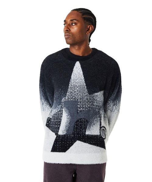 HUF（ハフ）の「COUSIN OF DEATH SWEATER / HUF ニット セーター