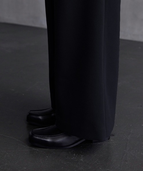 【CALLNE】ローファー　サイズ40 CALLNE ローファー 「CALLNE」Squaretoe Real Leather Heel