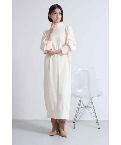 &. NOSTALGIA（ノスタルジア） ワンピース タートルニットワンピース