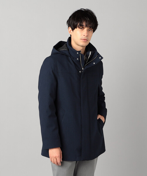 【未使用】COMME CA MEN コムサ・メン　3WAYコート COMME CA MEN コート ジャケット 「3WAY」バーズアイ ラミネート