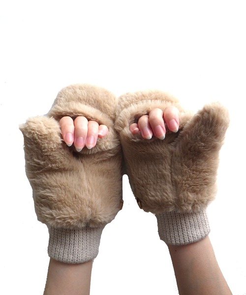 AVALON 手袋 エコファーミトン レディース : ZOZOTOWN Yahoo!店 - 通販