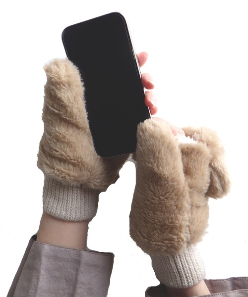 AVALON 手袋 エコファーミトン レディース : ZOZOTOWN Yahoo!店 - 通販