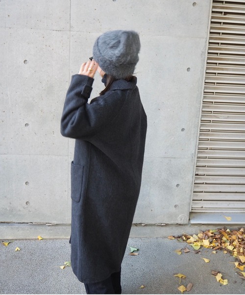 MOUSSY　ミドルコート　レザーコート　ダブルボタン moussy｜DOUBLE BREASTED ミドルコート | Rakuten Fashion(楽天