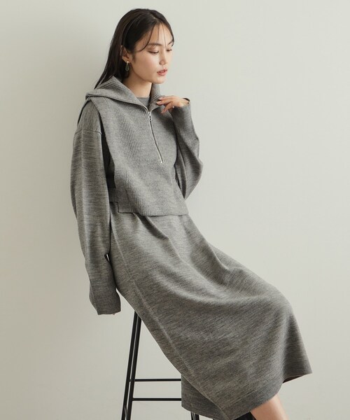 OPAQUE.CLIP（オペークドットクリップ） ワンピース 「ツインセット