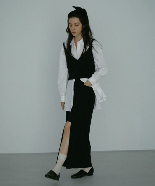 MANOF（マノフ） スカート SLIT LAYERED SKIRT : ZOZOTOWN Yahoo!店