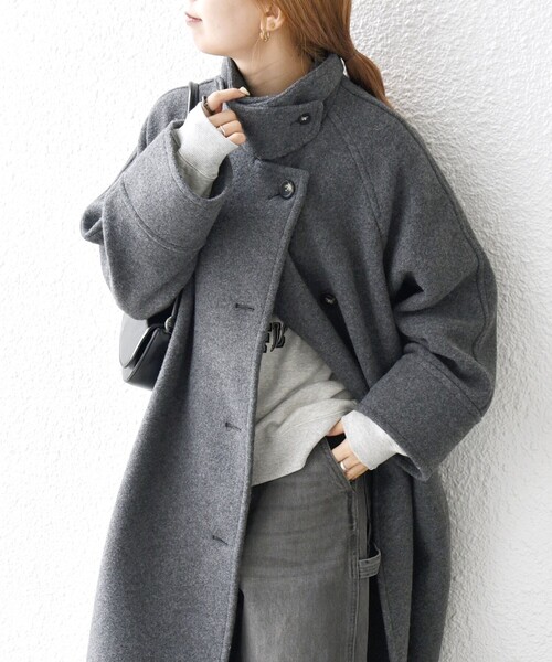 レディースコート AS KNOW AS（アズノゥアズ） コート チェスターコート取り外し可能