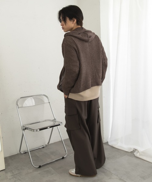 SENSE OF PLACE by URBAN RESEARCH パーカー シアーメッシュ