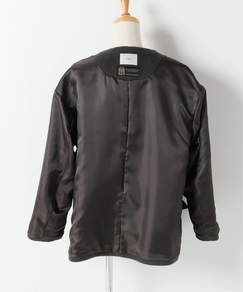 IENA（イエナ） ノーカラージャケット 38 グレー レディース