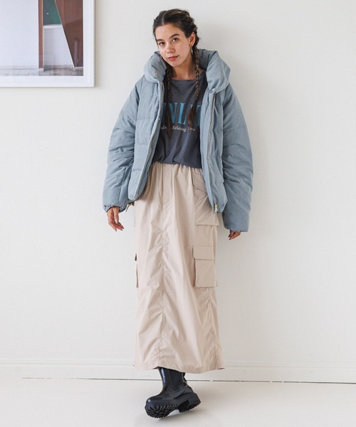 BAYFLOW（ベイフロー） ダウンジャケット MEDIUM モカ レディース