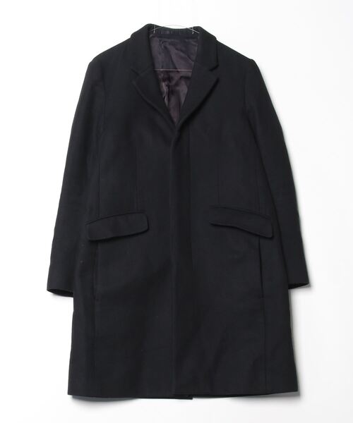 hevo + TOMORROWLAND 黒 チェスターコート TOMORROWLAND（トゥモローランド） チェスターコート 0 ブラック