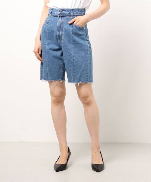 [EMODA] Denim шорты MEDIUM черный женский 