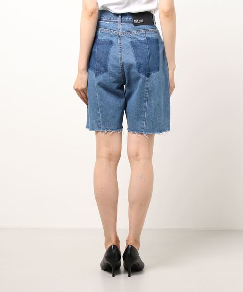 [EMODA] Denim шорты MEDIUM черный женский 