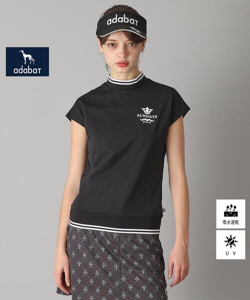 adabat tシャツ 「新レーベル ADABAT NAVY」UVカット/吸水速乾