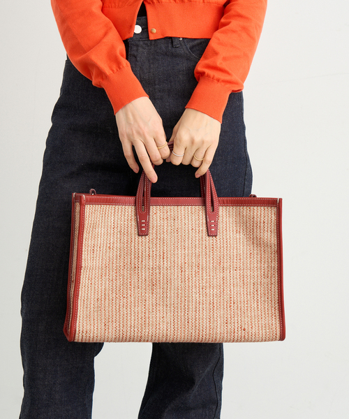 A VACATIONトートバッグ Mサイズ ストラップ付 A VACATIONトートバッグ Mサイズ ストラップ付 A VACATION(ア ヴァ