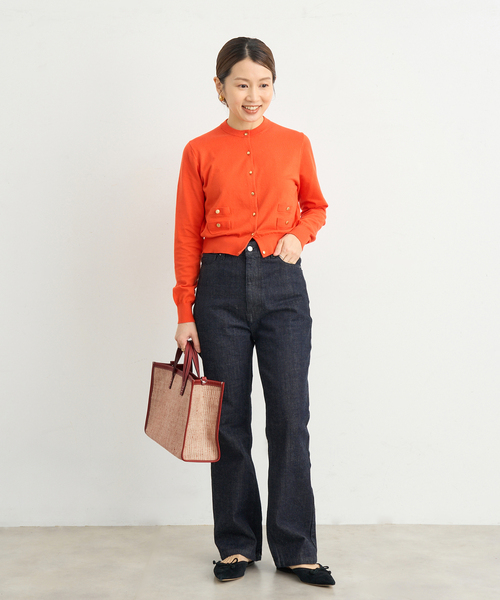 トートバッグ A VACATION/ア ヴァケーション BREAD M SUMAC STRIPE トートバッグ レディースの画像