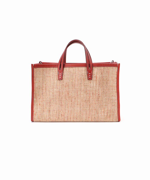 トートバッグ A VACATION/ア ヴァケーション BREAD M SUMAC STRIPE トートバッグ レディースの画像