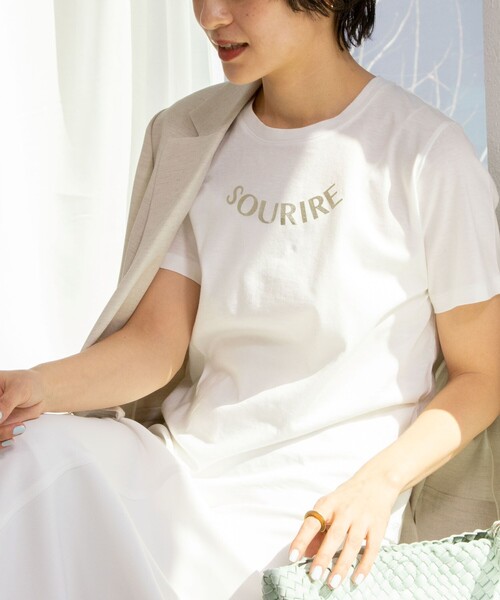 NOLLEY'S sophi レディース　半袖カットソー NOLLEY'S Sophi 「NOLLEY'S Sophi」 半袖ニット 36 サックス
