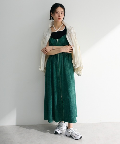 Sugar spoon（シュガースプーン） ワンピース コルセットデニムキャミ